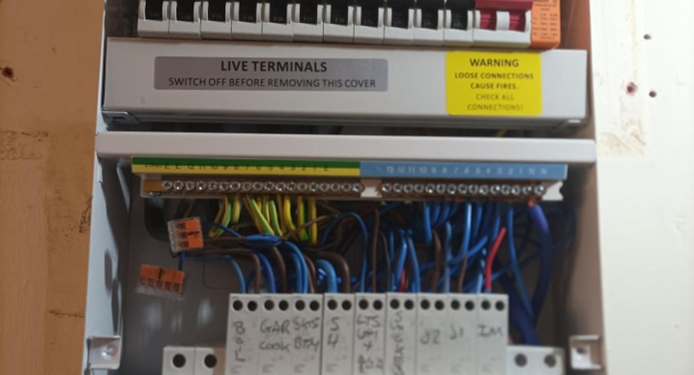 Intolec fuse board upgrade in Southam