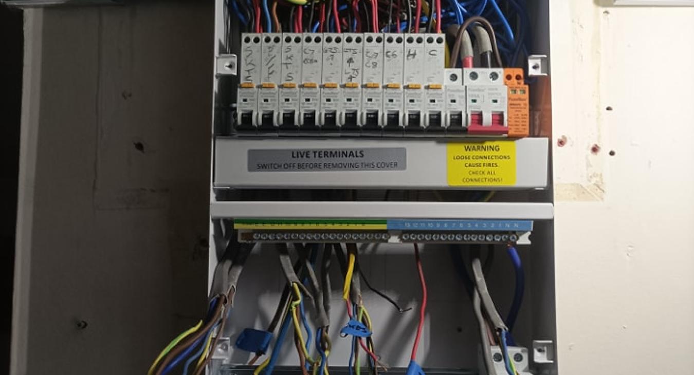 Intolec fuse board upgrade in Southam