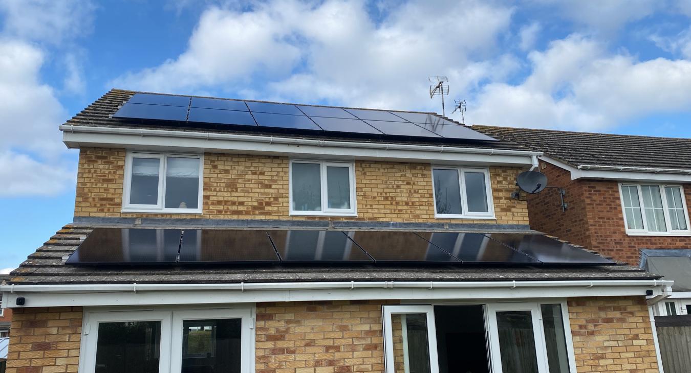 Intolec LTD Solar panel and battery storage installation in Leamington Spa