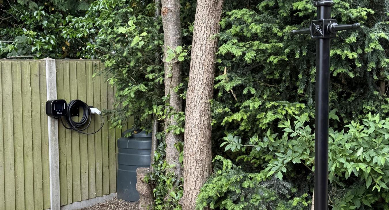 EV Charger & Outdoor Light - Leamington Spa