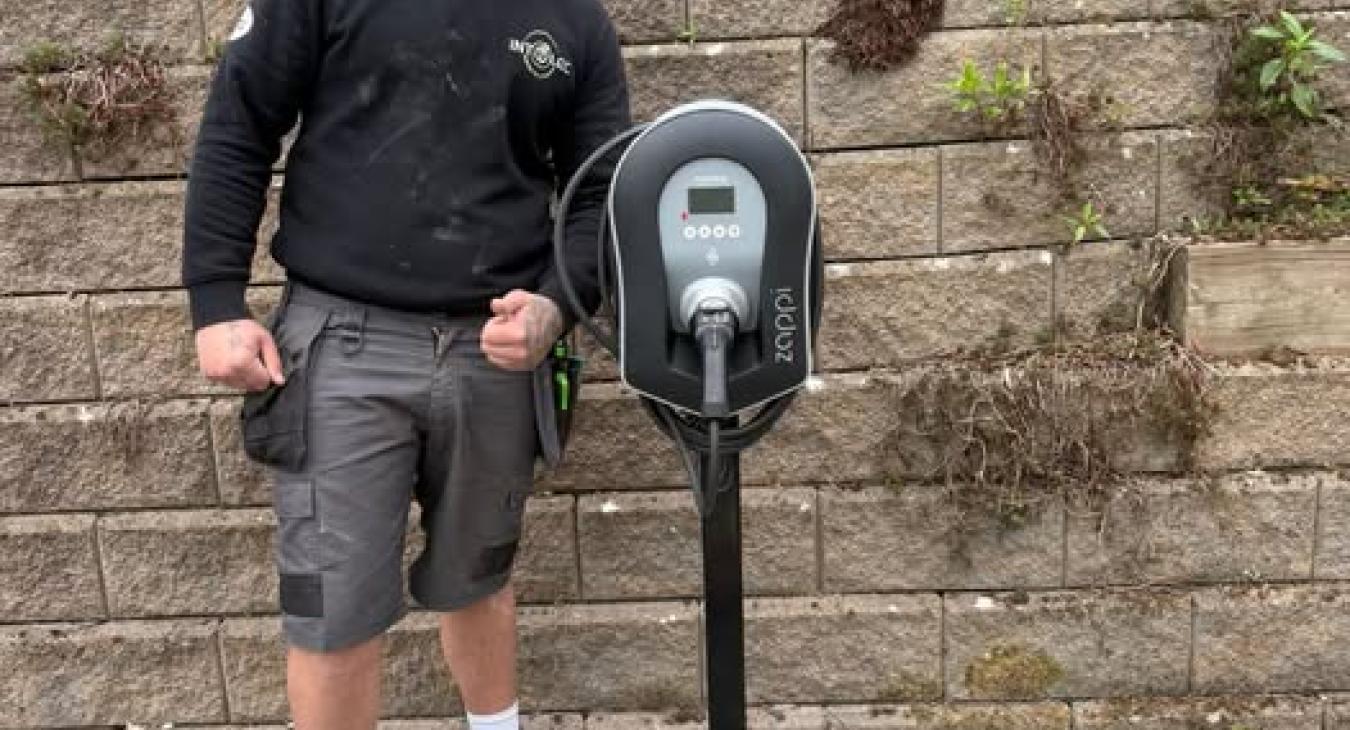 Smart EV charger installation in Warwickshire